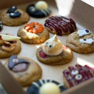 Coffret 12 mini-cookies spécial Halloween