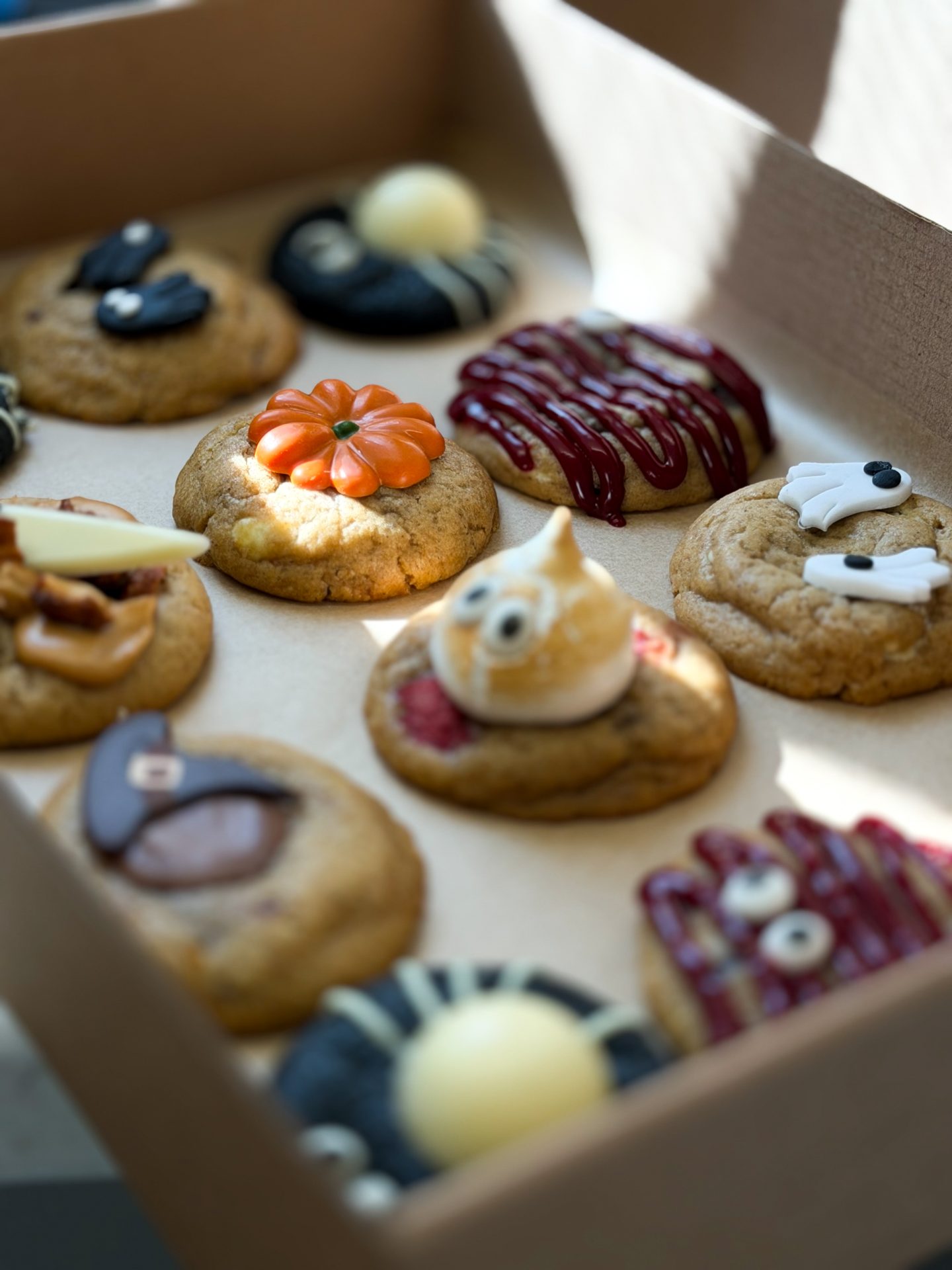 Coffret 12 mini-cookies spécial Halloween