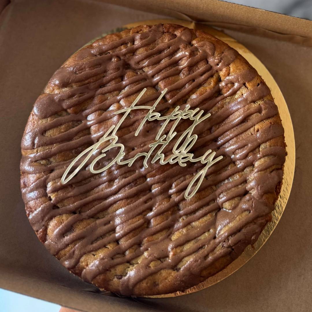 Back to Cookies - Cookie Géant Happy Birthday